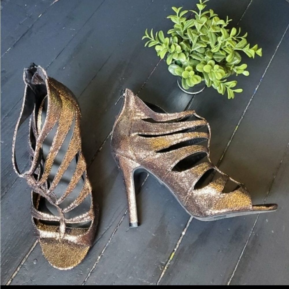 Lane Bryant Glitter Heels